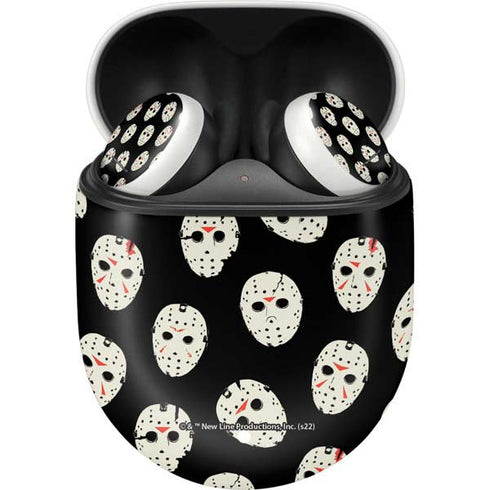 Warner Bros Friday the 13th Jason Voorhees Pattern Google Pixel Buds Skin